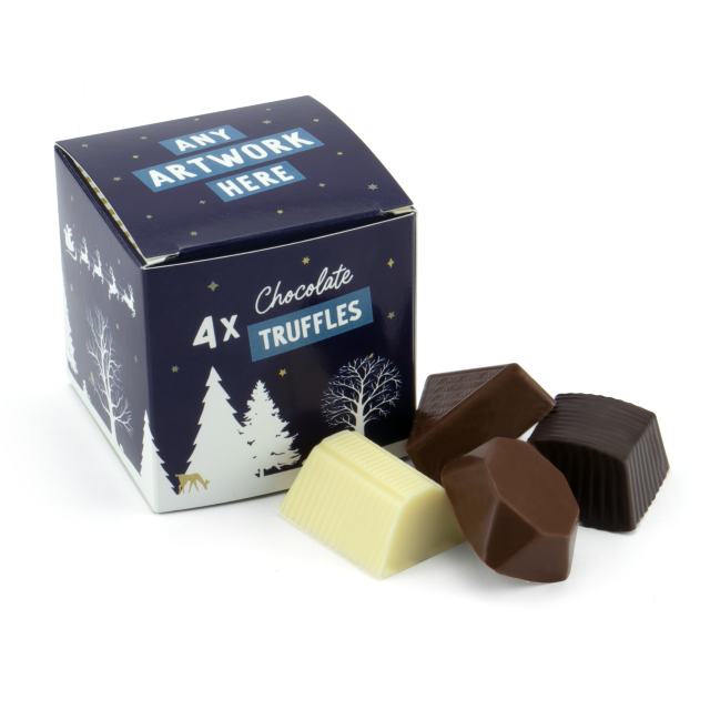 Winter Collection 2022 – Eco Cube – 4x Truffles